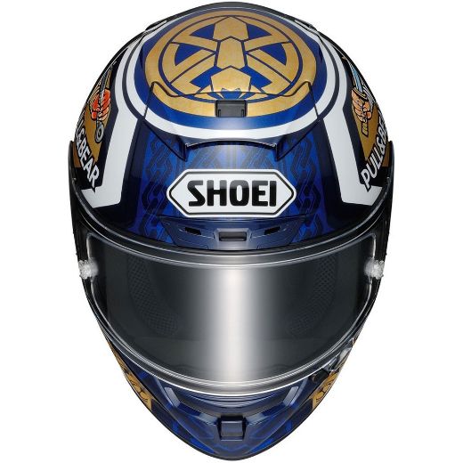 SHOEI X-SPIRIT III MARQUEZ MOTEGI3 TC-2 HELMET FULL FACE