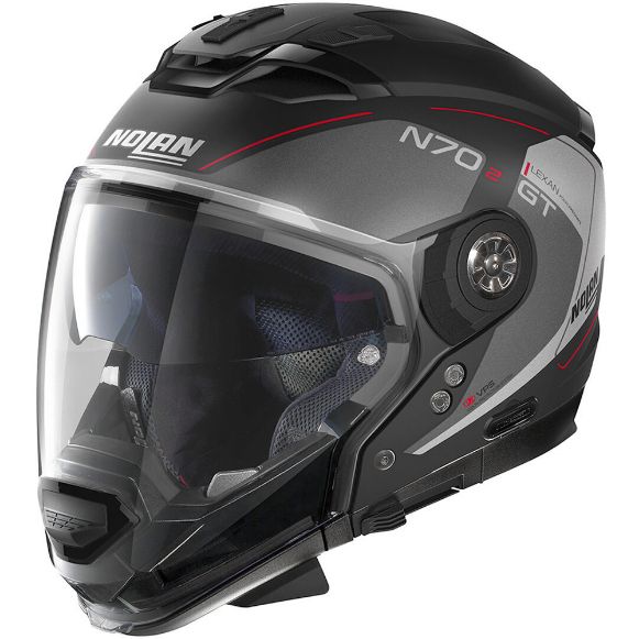 NOLAN N70-2 GT LAKOTA 35 FLAT BLACK