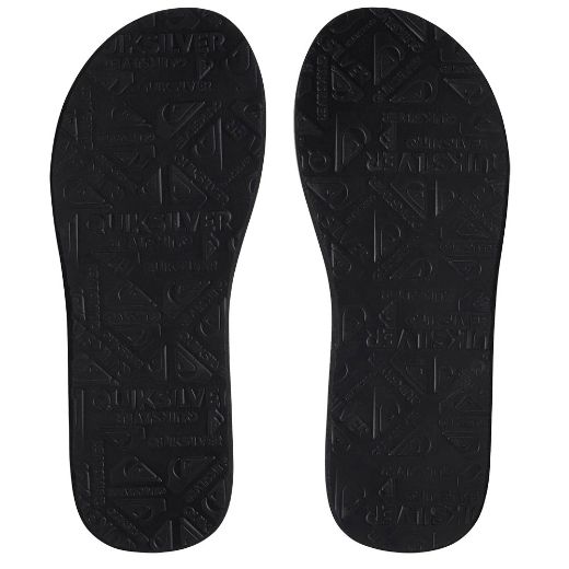QUIKSILVER CARVER SQUISH SANDALS BLACK/GREY/BLACK