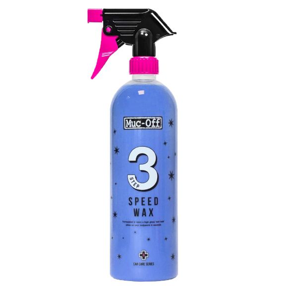 MUC-OFF 3 STEP SPEED WAX 500ml SPRAY