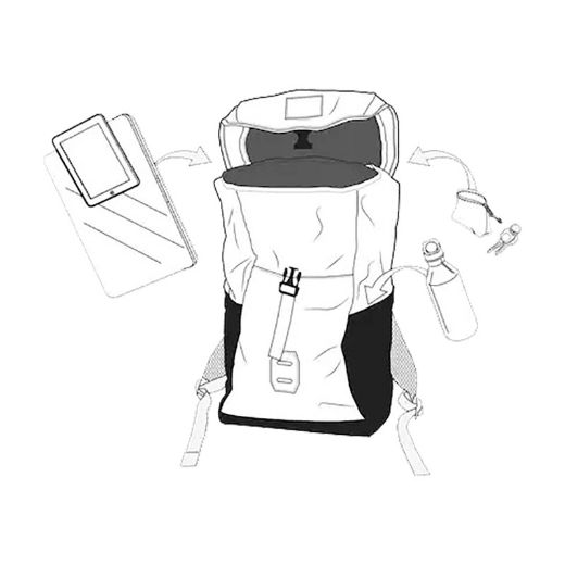 BURTON WESTFALL 2.0 23L TRUE BLACK TRIPLE RIPSTOP