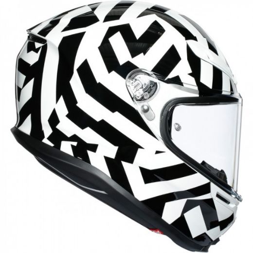 AGV K6 SECRET BLACK/WHITE HELMET FULL FACE