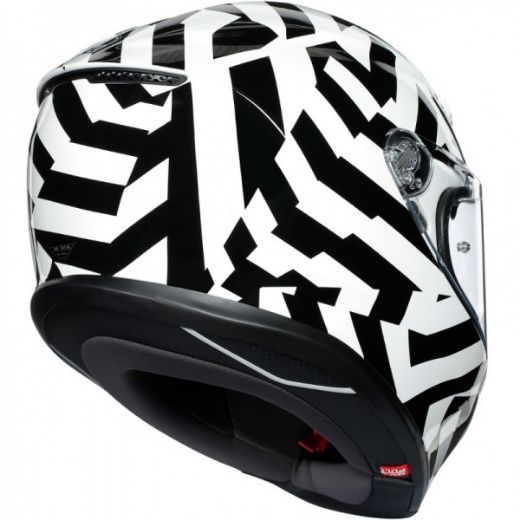 AGV K6 SECRET BLACK/WHITE HELMET FULL FACE