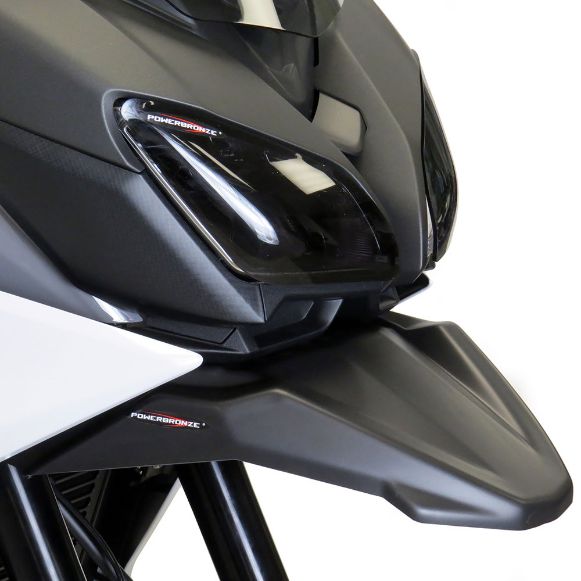 POWERBRONZE 350-Y105-070 BLACK MATT FENDER FRONT FOR YAMAHA MT-09 TRACER 2018-2020