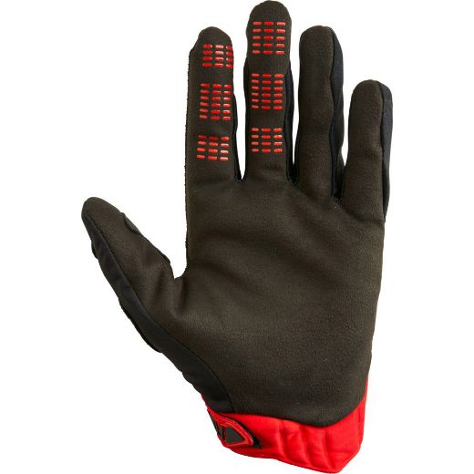 Γάντια Enduro MTB MX FOX LEGION WATER μαύρο κόκκινο