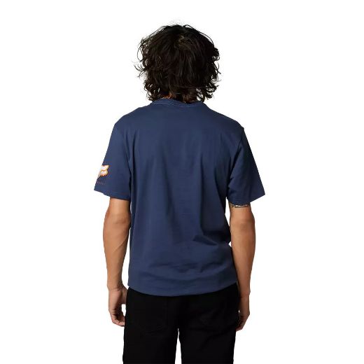 Κοντομάνικες μπλούζες FOX FGMNT premium κοντομάνικα T-Shirt Deep Cobalt μπλε