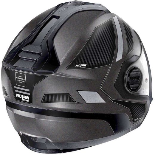 Open Face Jet Κράνη μηχανής NOLAN N40-5 BELTWAY N-COM 20 FLAT LAVA GREY γκρι