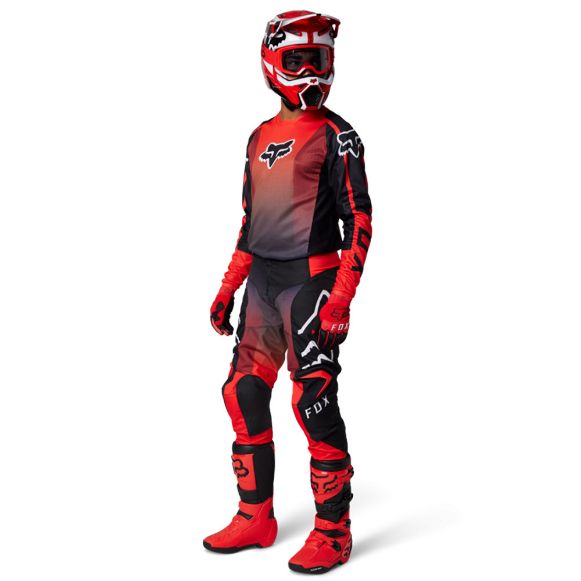 FOX 180 LEED SUIT FLO RED