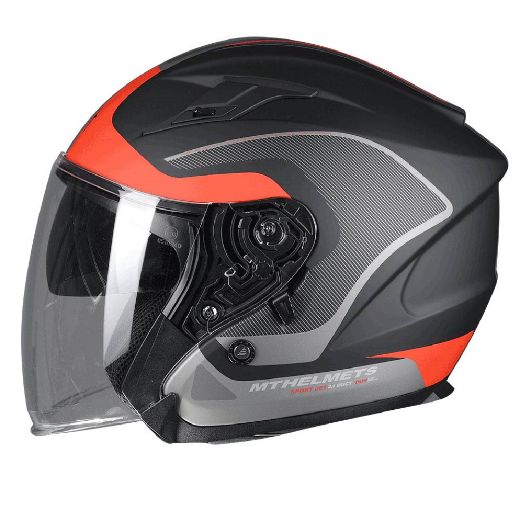 Κράνος MT AVENUE SV CROSSROAD MATT BLACK/RED Jet