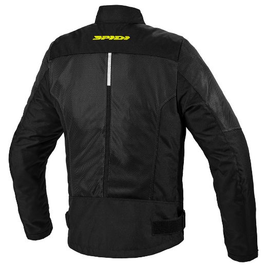 Καλοκαιρινό μπουφάν SPIDI SOLAR NET καλοκαιρινά μπουφάν μηχανής μαύρο