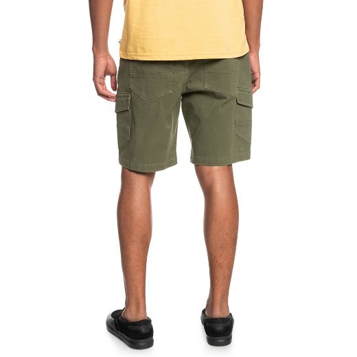 QUIKSILVER BELTED 20in CARGO FOUR LEAF CLOVER