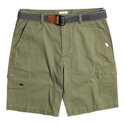 QUIKSILVER BELTED 20in CARGO FOUR LEAF CLOVER