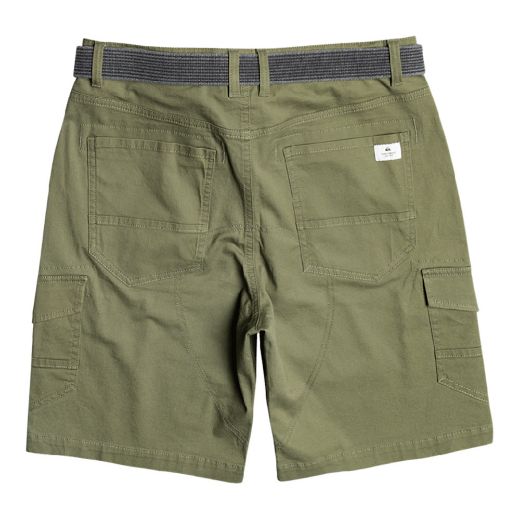QUIKSILVER BELTED 20in CARGO FOUR LEAF CLOVER