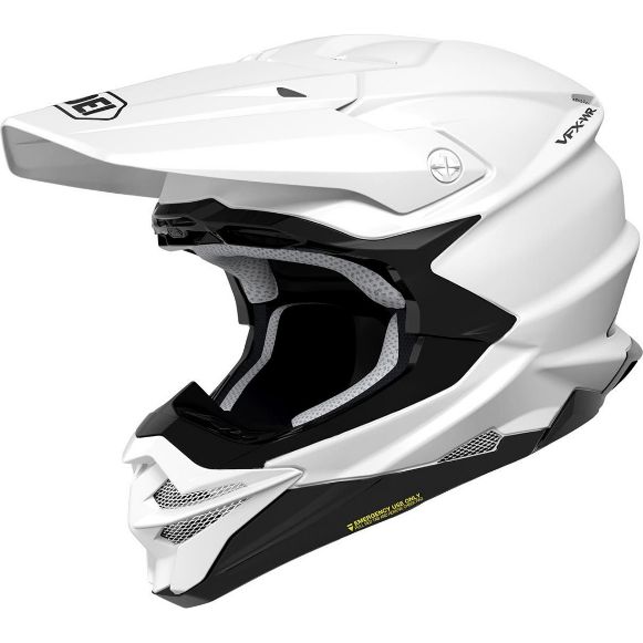 SHOEI VFX-WR WHITE HELMET MX