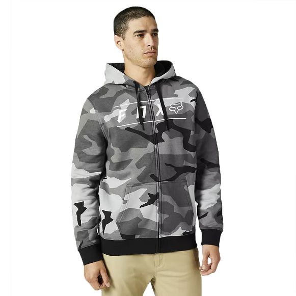 FOX PINNACLE CAMO ZIP HOODIE