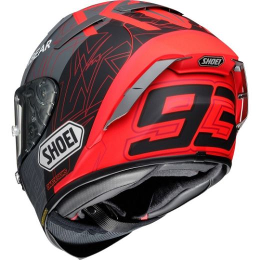 SHOEI X-SPIRIT III MARQUEZ BLACK CONCEPT 2 TC-1 HELMET FULL FACE