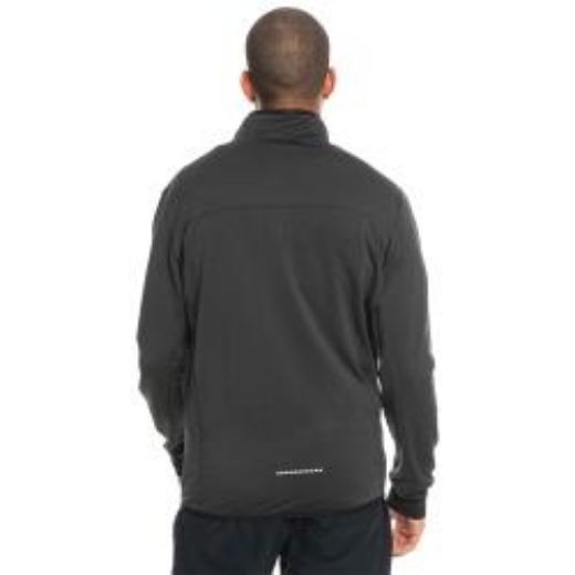 Ανδρικά Φούτερ Fleece QUIKSILVER STEEP POINT HALF-ZIP μαύρο
