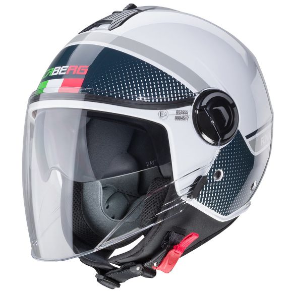 Καλοκαιρινό Jet Κράνος μηχανής CABERG RIVIERA V4 ELITE A8 ITALIA