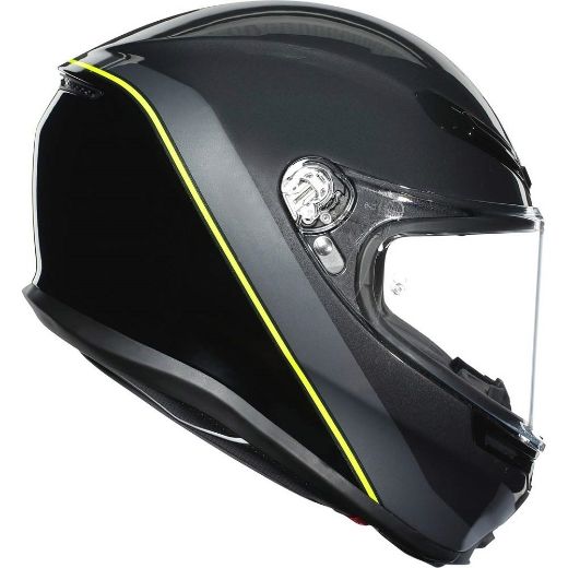 Προσφορά Full-Face Κράνη AGV K6 MINIMAL GUNMET/BLACK/YELLOW FLUO