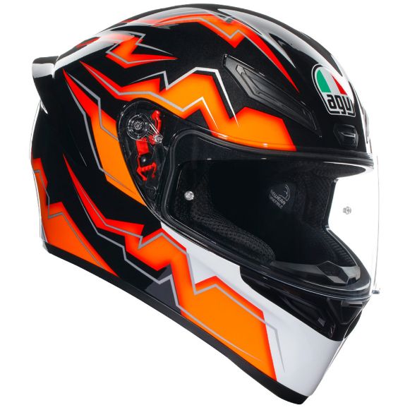 AGV K1 S MPLK FULL-FACE ΚΡΑΝΗ KRIPTON BLACK/ORANGE