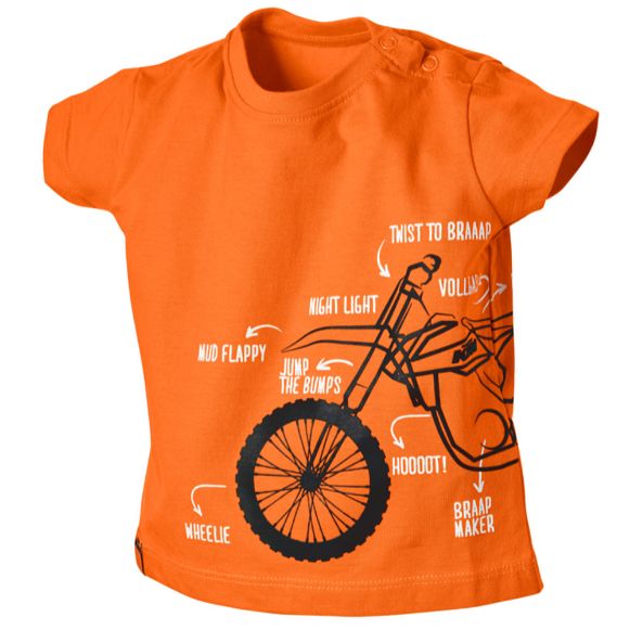 KTM RADICAL BABY ORANGE ΚΟΝΤΟΜΑΝΙΚΗ ΜΠΛΟΥΖΑ