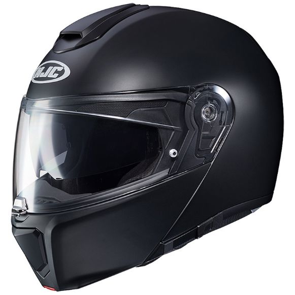 HJC RPHA 90S SEMI FLAT BLACK HELMET FLIP UP