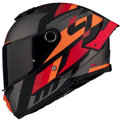 full-face κράνη μηχανής MT THUNDER 4 SV κράνος B15 ERGO RED MATT