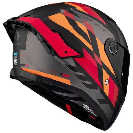 full-face κράνος MT THUNDER 4 SV B15 ERGO RED MATT