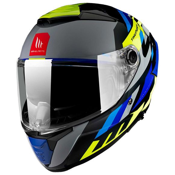 MT THUNDER 4 SV FULL-FACE ΚΡΑΝΗ E17 ERGO BLUE GLOSS