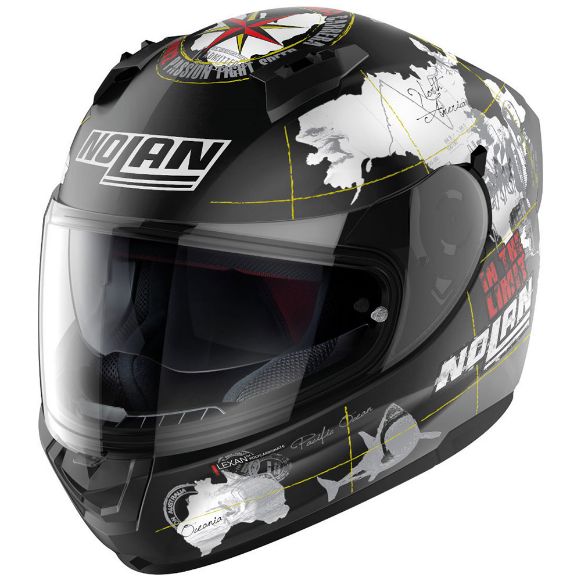 NOLAN N60-6 GEMINI REPLICA 49 C CHECA FLAT BLACK