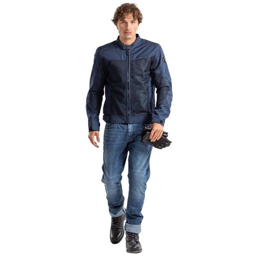 καλοκαιρινο μπουφαν μηχανησ REVIT ECLIPSE DARK BLUE μηχανής Κύπρος