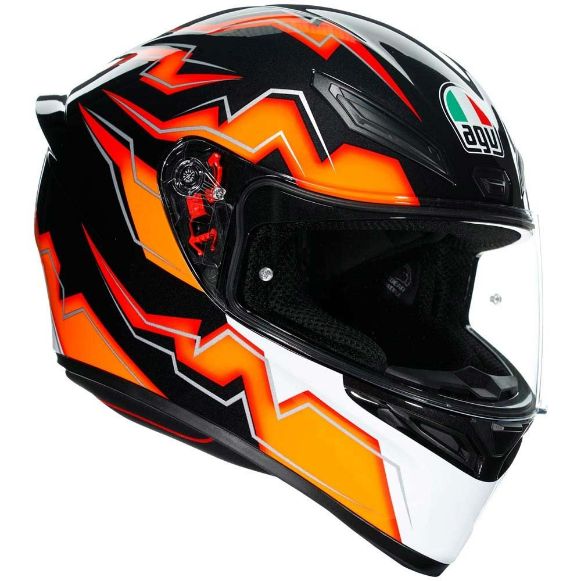 Προσφορά Full-Face Κράνος Μηχανής AGV K-1 KRIPTON BLACK/ORANGE