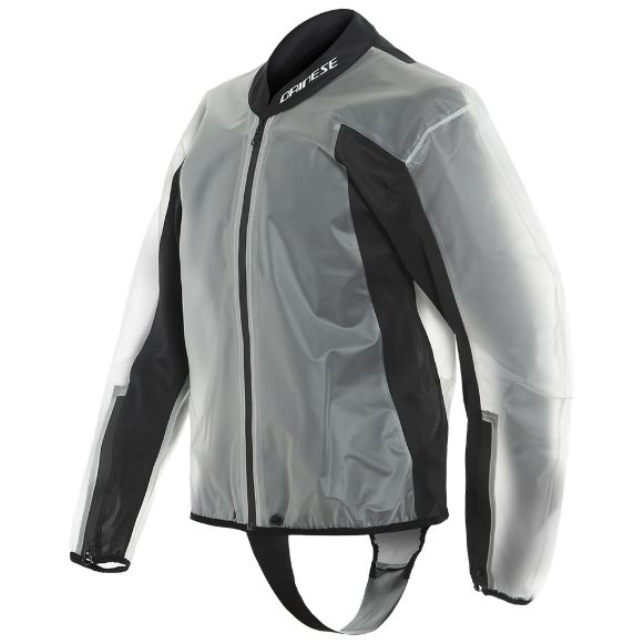 DAINESE RAIN BODY RACING 2 BLACK/TRANSPARENT