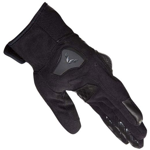 NORDCODE MATRIX BLACK summer leather motorcycle gloves