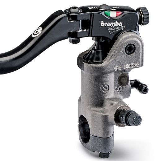 BREMBO 110A26350 16RCS RACING  BLACK CLUTCH MASTER CYLINDER