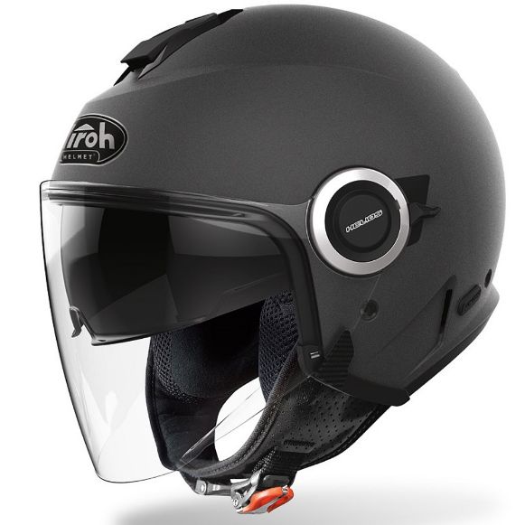 Jet κράνος AIROH HELIOS ανθρακί scooter & μηχανής