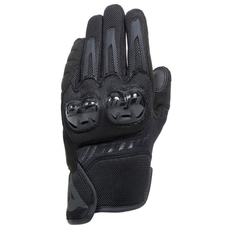 Ανδρικά καλοκαιρινά γάντια DAINESE MIG 3 AIR GLOVES γάντια μηχανής μαύρα