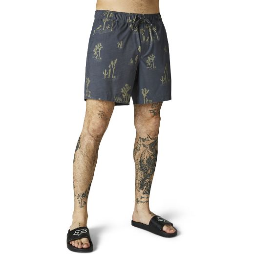 FOX BEATEN PATH VOLLEY SHORT DARK SHADOW Αντρικά Μαγιό με λάστιχο