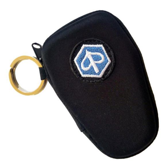 Θήκη κλειδιών ACTION TRADE PIAGGIO Μπρελόκ κλειδιών μηχανής μαύρο