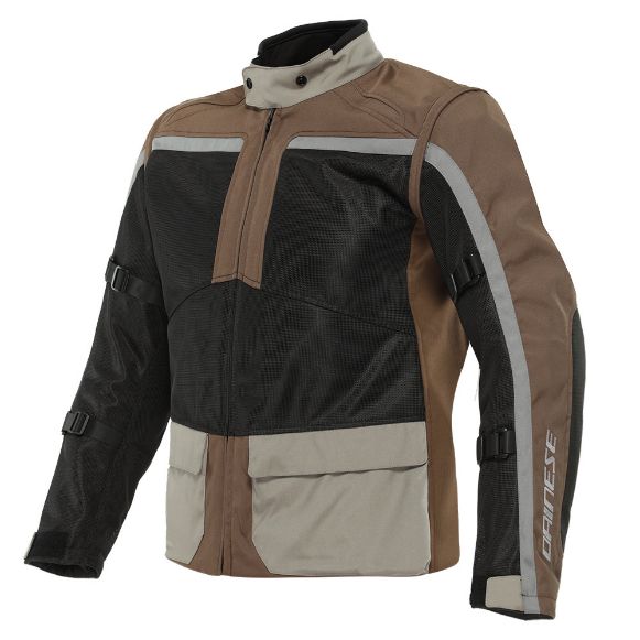 DAINESE OUTLAW TEX ΚΑΛΟΚΑΙΡΙΝΑ ΜΠΟΥΦΑΝ BLACK/CARAFE/WALNUT/CHARCOAL καλοκαιρινο μπουφαν μηχανησ