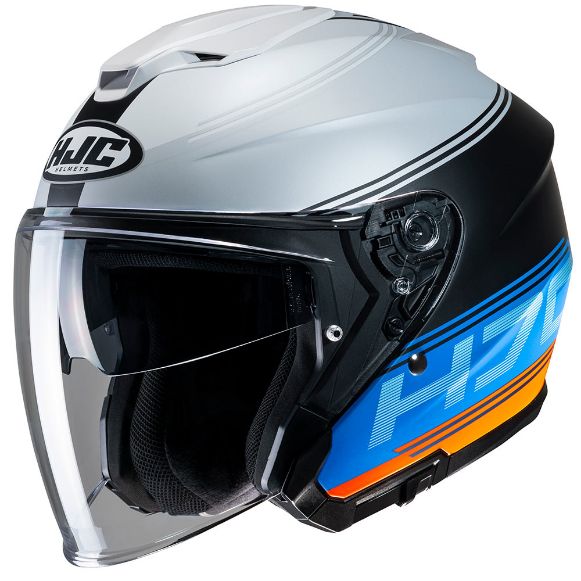 HJC i30 JET ΚΡΑΝΗ VICOM MC27SF
