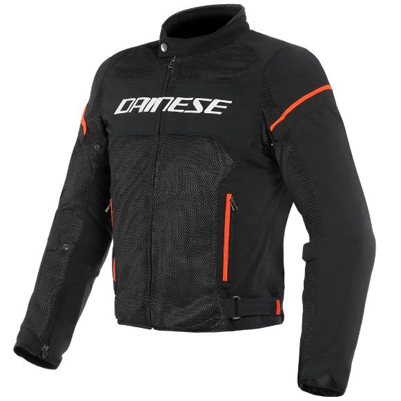 DAINESE AIR FRAME D1 TEX ΚΑΛΟΚΑΙΡΙΝΑ ΜΠΟΥΦΑΝ ΜΕ ΑΝΤΙΑΝΕΜΙΚΟ BLACK/WHITE/FLUO-RED