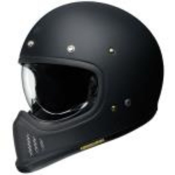 SHOEI EX-ZERO MATT BLACK RETRO