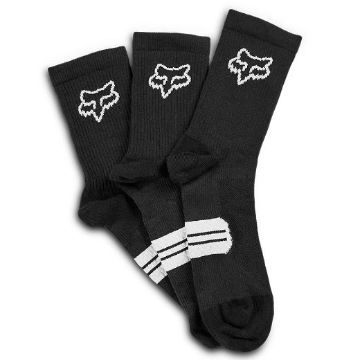 MTB Κάλτσες FOX RANGER 6in Ποδηλατικές Κάλτσες PREPACK μαύρο