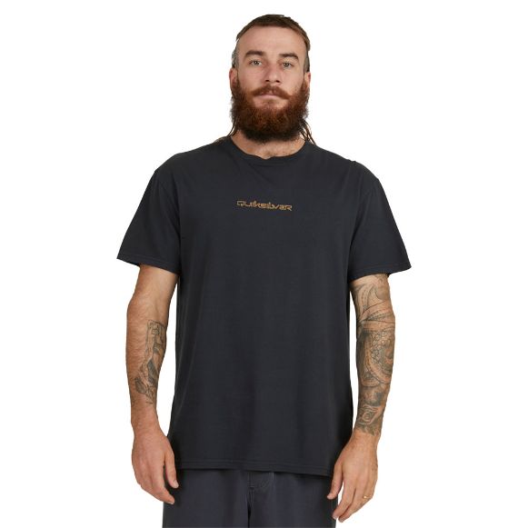 Ανδρικές Κοντομάνικες Μπλούζες QUIKSILVER MICKEY WRIGHT Ανδρική Μπλούζα Μαύρο