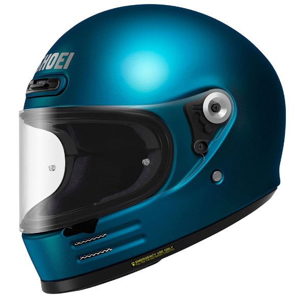 Ρετρό Κράνος SHOEI GLAMSTER LAGUNA BLUE ρετρό Full-Face