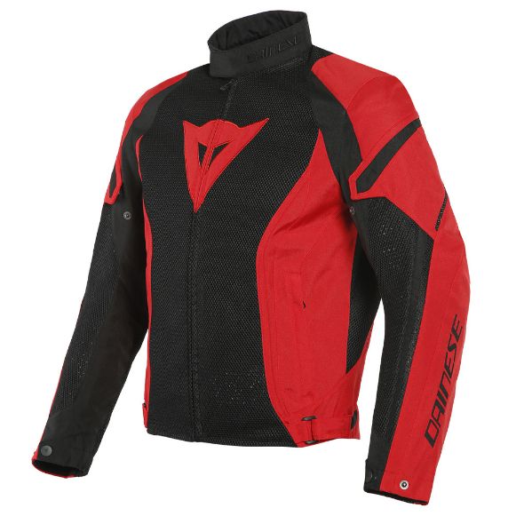 DAINESE AIR CRONO 2 TEX ΚΑΛΟΚΑΙΡΙΝΑ ΜΠΟΥΦΑΝ BLACK/LAVA-RED
