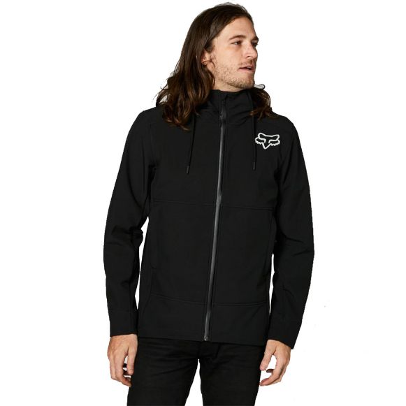 Αδιάβροχα Χειμερινά Ανδρικά μπουφάν FOX PIT JACKET μαύρα