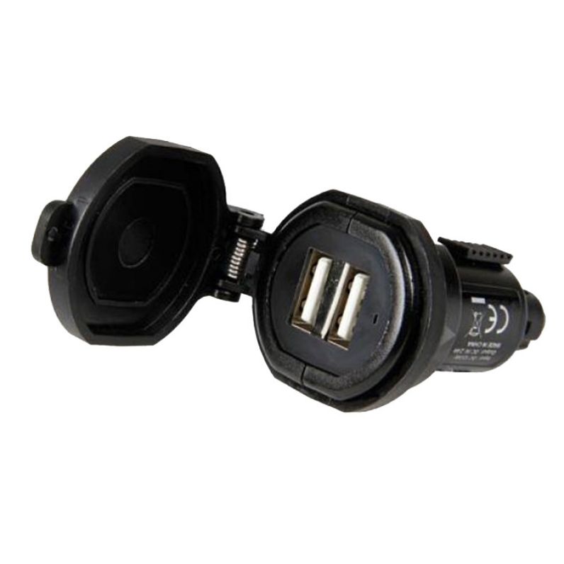MOTO DISCOVERY TWIN USB 12V DIN TO USB ADAPTER