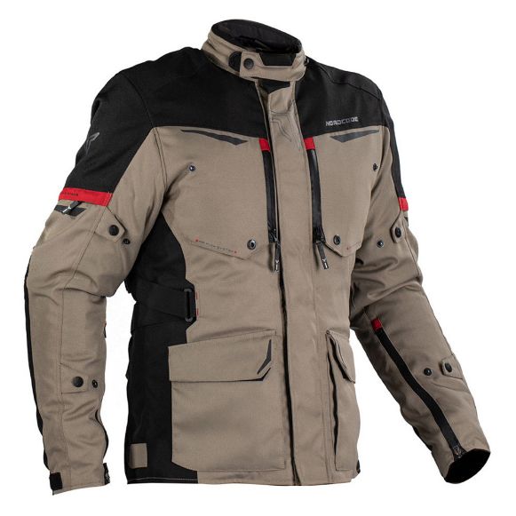 NORDCODE SENEGAL 4 SEASON JACKET BEIGE/BLACK αδιάβροχο μπουφάν 4 εποχών